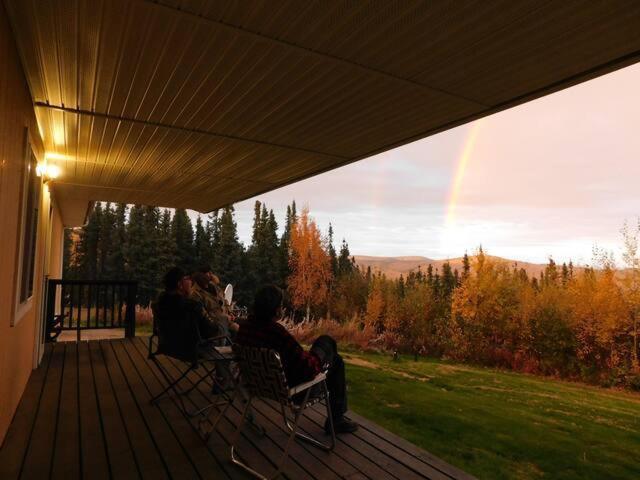 Aurora Viewing Deck And Peaceful Retreat Apartment Fairbanks Bagian luar foto